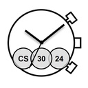 Mvt. Miyota JS50 12 1/2''' SC STOPWATCH  1