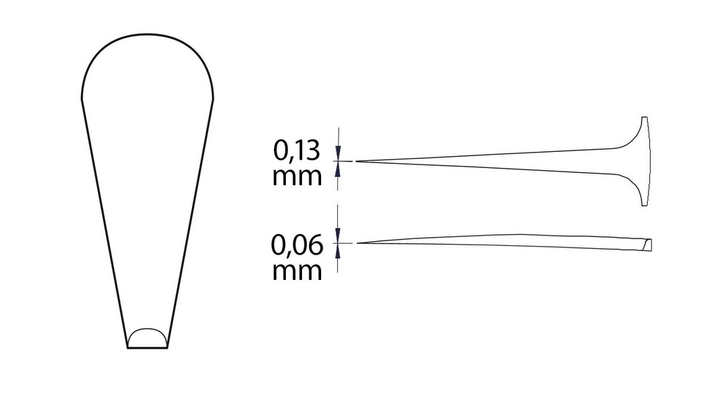 PINZAS ESPECIAL FINO 110 mm ANTIMAGNETICO