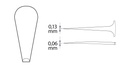 PINZAS ESPECIAL FINO 110 mm ANTIMAGNETICO