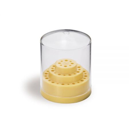 SOPORTE PLASTICO REDONDO GIRATORIO PARA 36 FRESAS