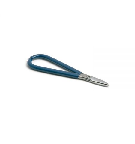 TIJERA RECTA PARA SOLDADURA 17 CM MANGO AZUL