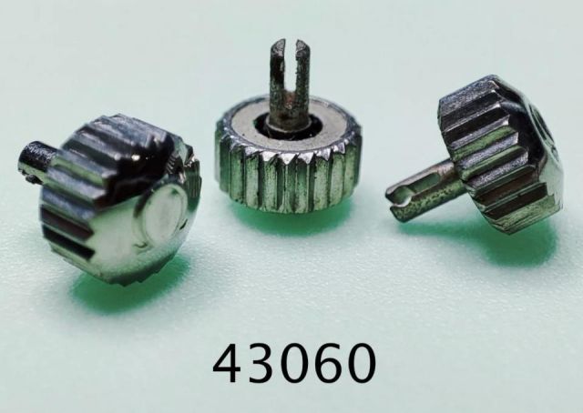 OMEGA ORIGINAL 069ST43060 STEEL CROWN BROCHE