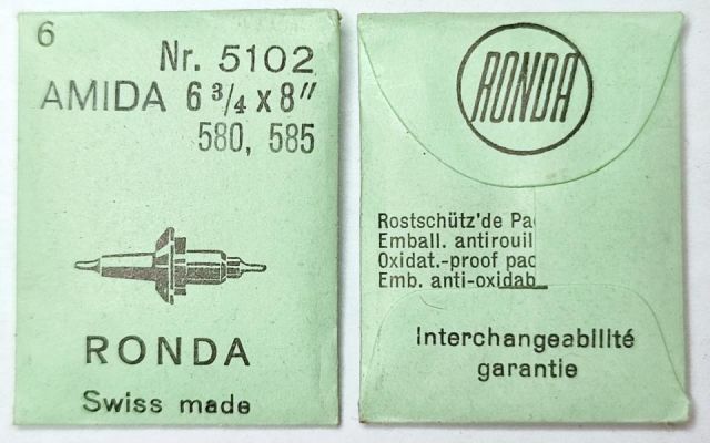 AMIDA 580 #723 / 6 PCS
