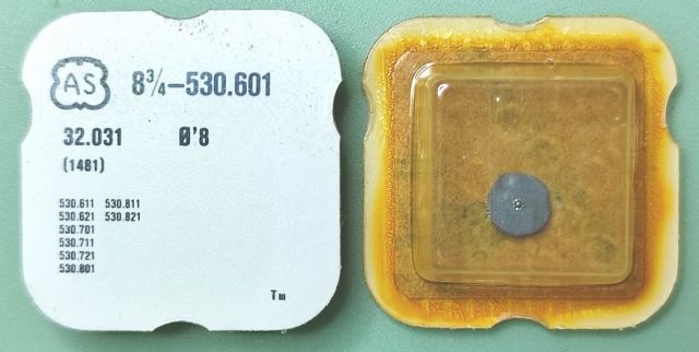 AS 530.601 #1481 Ø'8