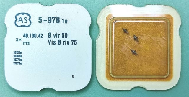 AS 976 1e #723 Ø vir 50 Vis Ø riv 75 / 3 PCS