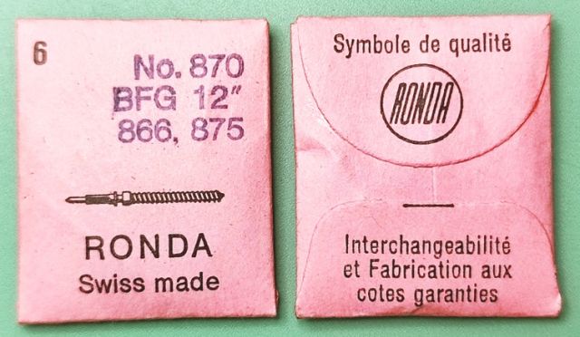 BFG 866 #401 / 6 PCS