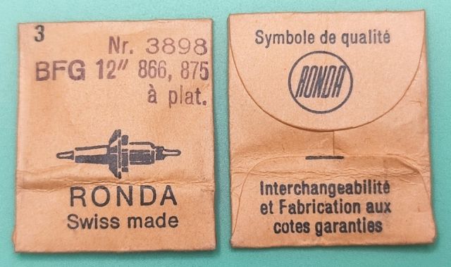BFG 866 #723 A PLAT / 3 PCS