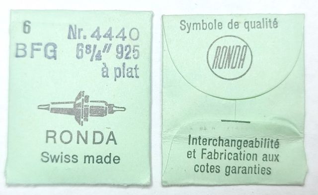 BFG 925 #723 / 6 PCS à plat