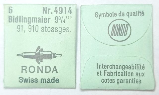 BIDLINGMAIER 91 #723 / 6 PCS