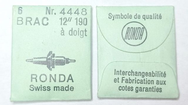 BRAC 190 #723  / 6 PCS à doigt