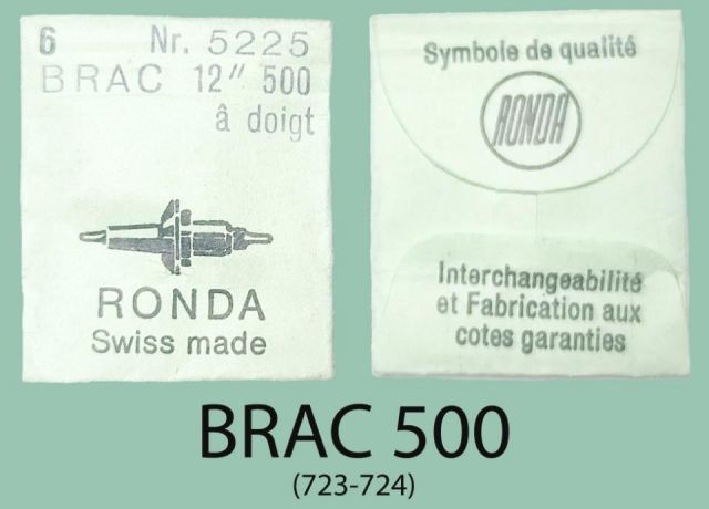 BRAC 500 #723 / 6 PCS à doigt