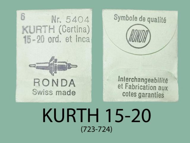 CERTINA 15-20 #723 / 6 PCS INCA