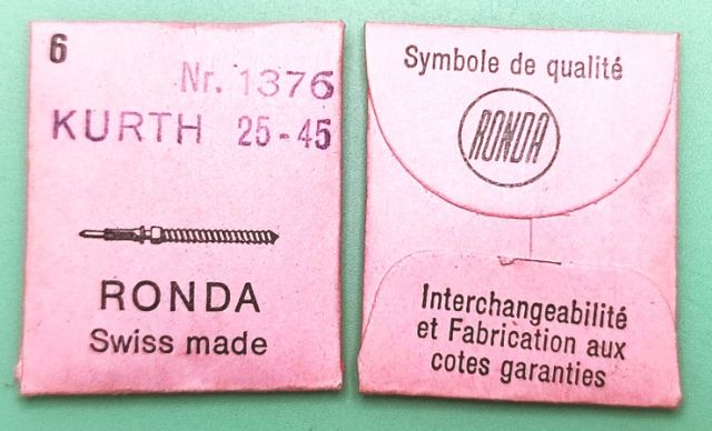 CERTINA 25-45 #401 /  6 PCS