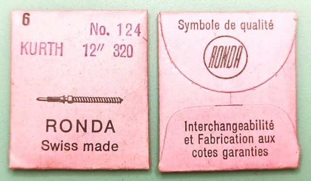 CERTINA 320 #401 / 6 PCS