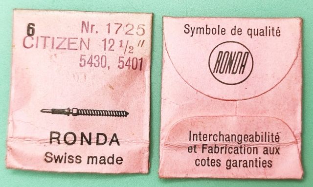 CITIZEN 5401 #401 / 6 PCS