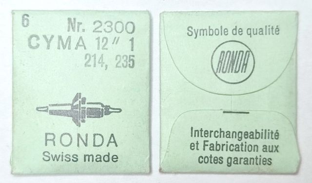 CYMA 214 #723 / 6 PCS