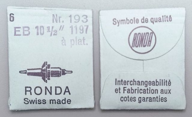 EB 1197 #723 / 6 PCS