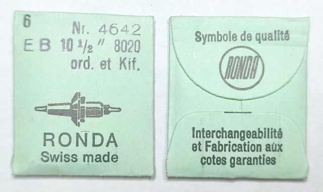 EB 8020 #723 / 6 PCS ord. et Kif