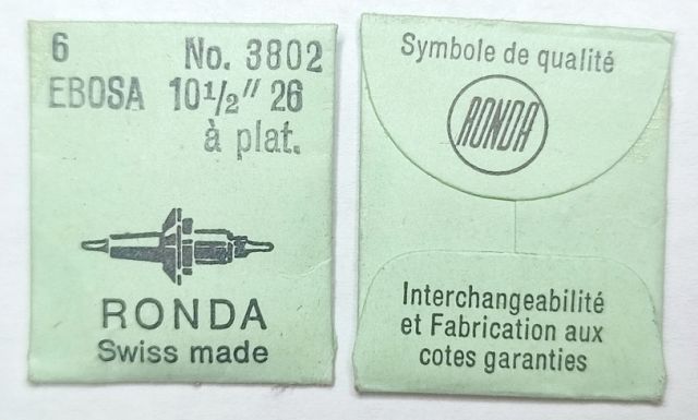EBOSA 26 #723 / 6 PCS à plat