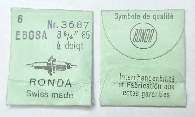 EBOSA 85 #723 À DOIGT / 6 PCS
