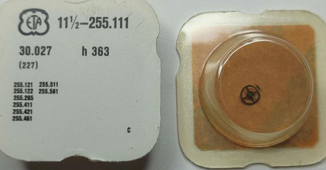 ETA 255.111 #227 H363 