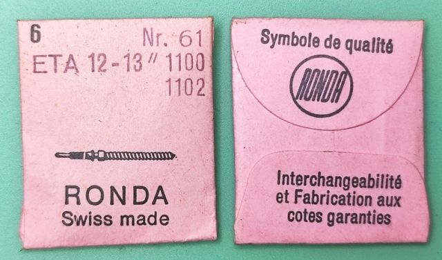 ETA 1100 #401 / 6 PCS