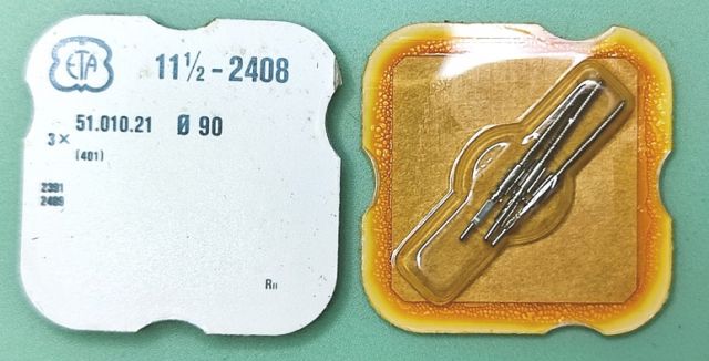 ETA 2408 #401 Ø 0.90 / 3 PCS