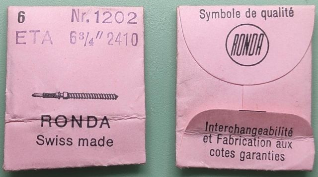 ETA 2410 #401 / 6 PCS