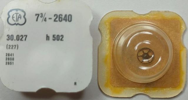 ETA 2640 #227 H = 502