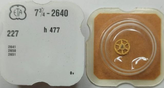 ETA 2640 #227 H = 477 
