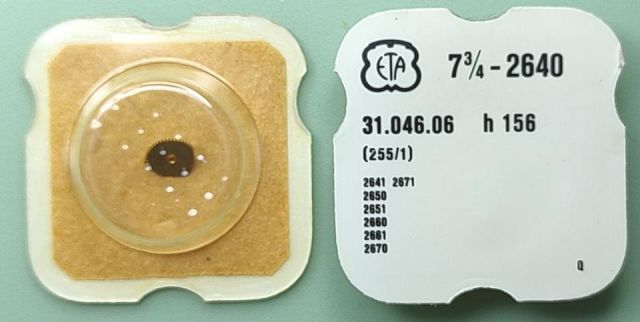 ETA 2640 #255/1 h 156