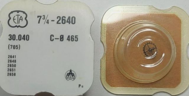 ETA 2640 #705 C-Ø 465