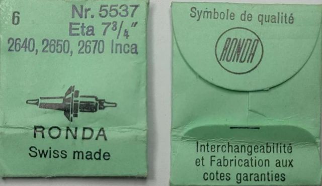 ETA 2640 #723 INCA 6 PCS GENERIC