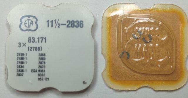 ETA 2836 #2780 / 3 PCS