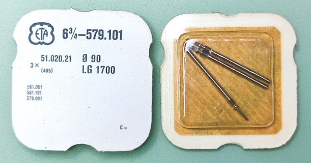 ETA 579.101 #405 / 3 PCS