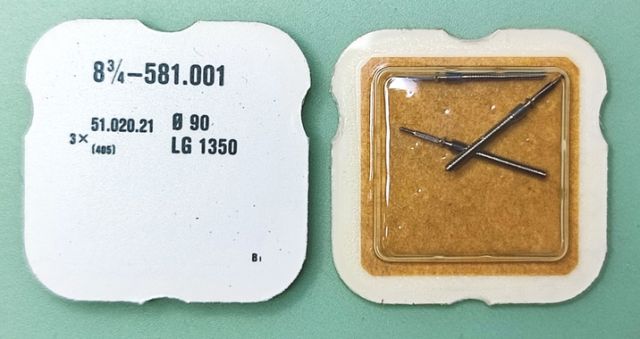 ETA 581.001 #405 Ø 0.90 / 3 PCS LG1350
