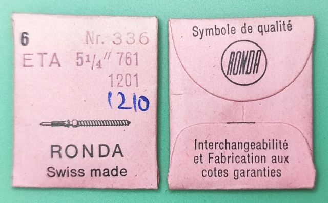 ETA 761 #401 / 6 PCS