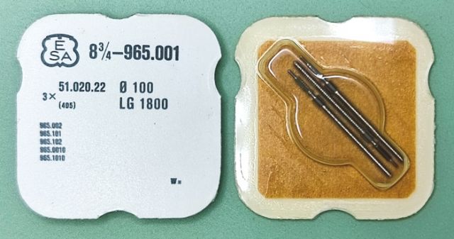 ETA 965.001 #405 Ø 1.00 / 3 PCS LG1800