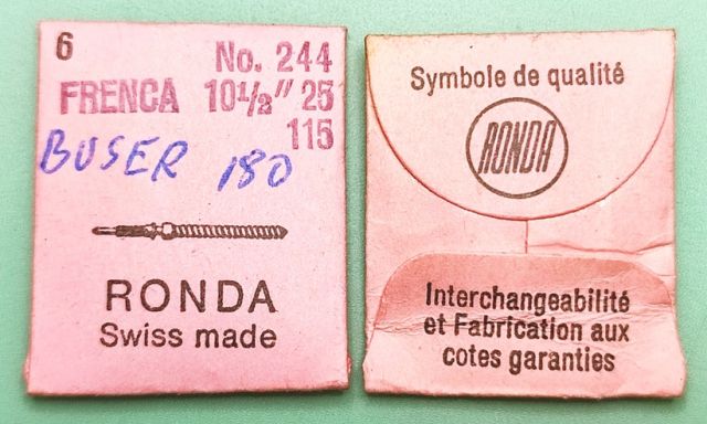 FRENCA BUSER 180 #401 / 6 PCS