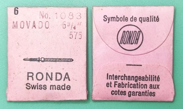 MOVADO 575 #401 / 6 PCS