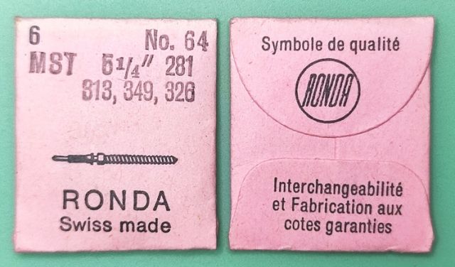 MST 281 #401 / 6 PCS