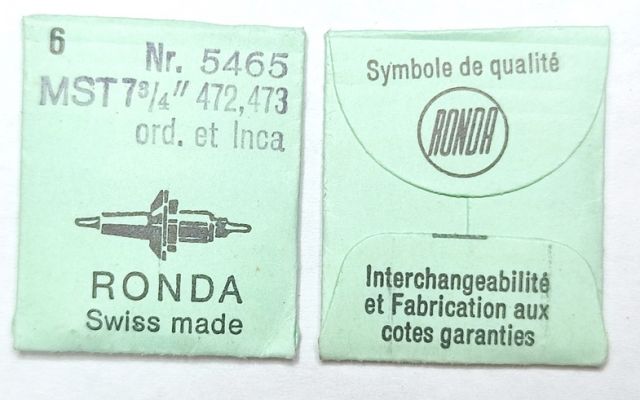 MST 472 #723 / 6 PCS ORD. ET INCA
