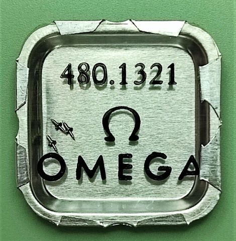 OMEGA 480-1321 EJE DE VOLANTE / BALANCE STAFF