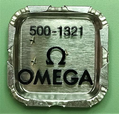 OMEGA 500-1321 EJE DE VOLANTE / BALANCE STAFF