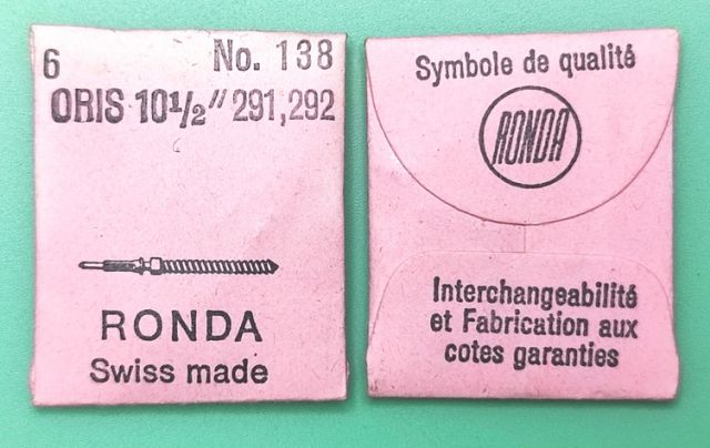 ORIS 291 #401 / 6 PCS