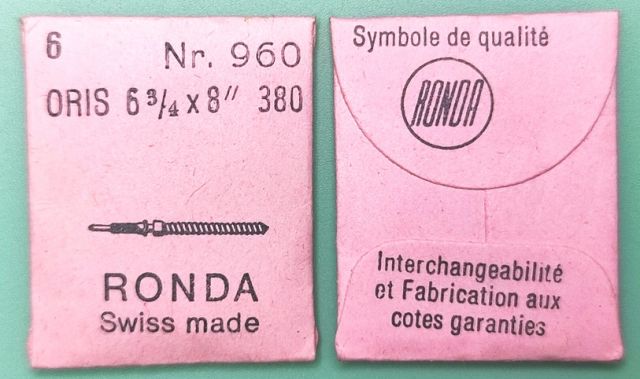 ORIS 380 #401 / 6 PCS