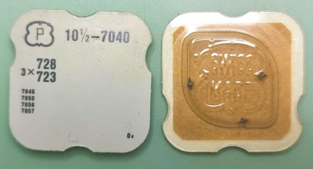 PESEUX 7040 #723 / 3 PCS