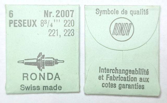 PESEUX 220 #723 / 6 PCS