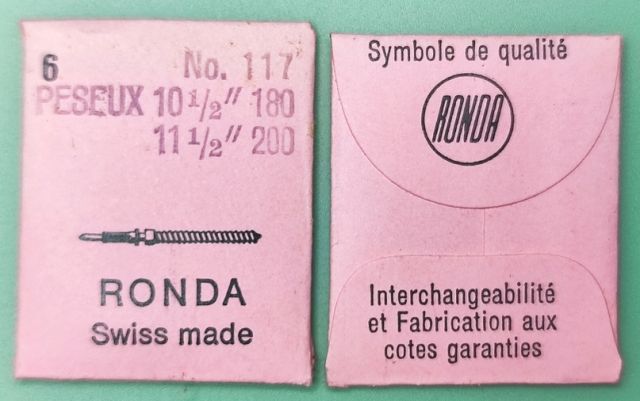 PESEUX 180 #401 / 6 PCS