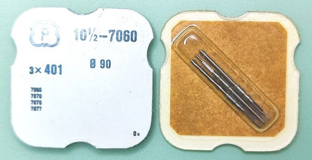 PESEUX 7060 #401 Ø 0.90 / 3 PCS